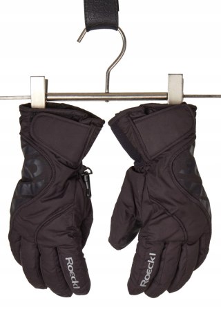 ROECKL - mięciutkie ocieplane zimowe rękawice elementy skórzane
