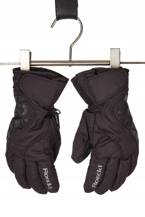 ROECKL - mięciutkie ocieplane zimowe rękawice elementy skórzane