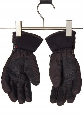 ROECKL - mięciutkie ocieplane zimowe rękawice elementy skórzane