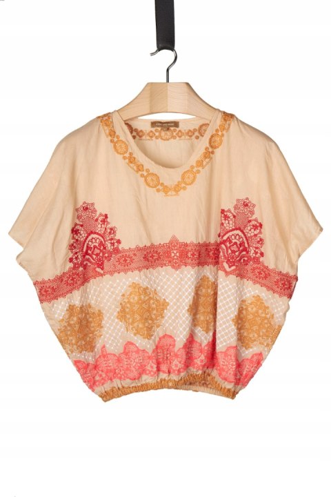 ROSE AND ROSE - poszukiwana bluzka haftowana - L