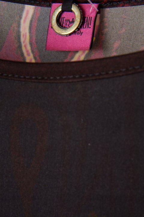 SAVE THE QUEEN MARCO FANTINI - artystyczna bluzka wiskoza - S