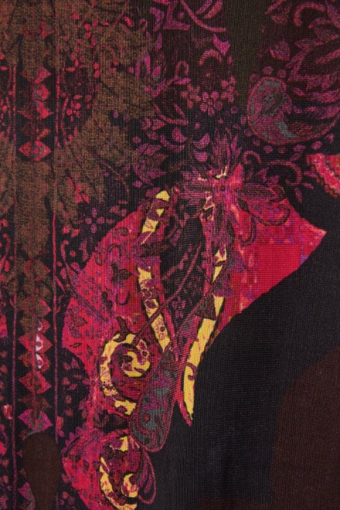 SAVE THE QUEEN MARCO FANTINI - artystyczna bluzka wiskoza - S