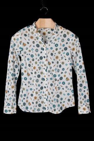 SEIDENSTICKER - niespotykana bluzka motyw szlachetnych kamieni - 38