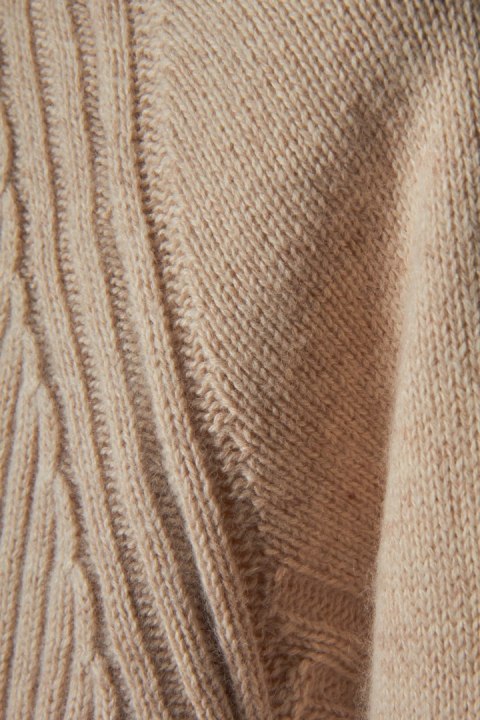 SELECTION - mięciutki sweter wełna luźny krój - S