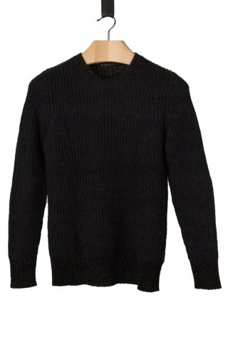 SISLEY - mięciutki sweter błyszczące ściągacze -36