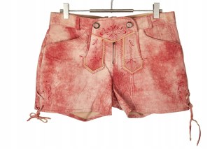 SPIETH&WENSKY -fantastyczne spodenki skórzane - 38