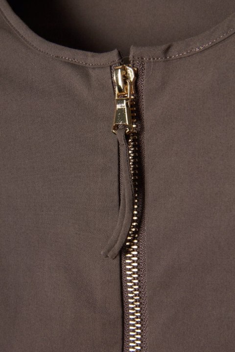 STEFFEN SCHRAUT śliczna bluzka gipiura kolor kawy z mlekiem 36