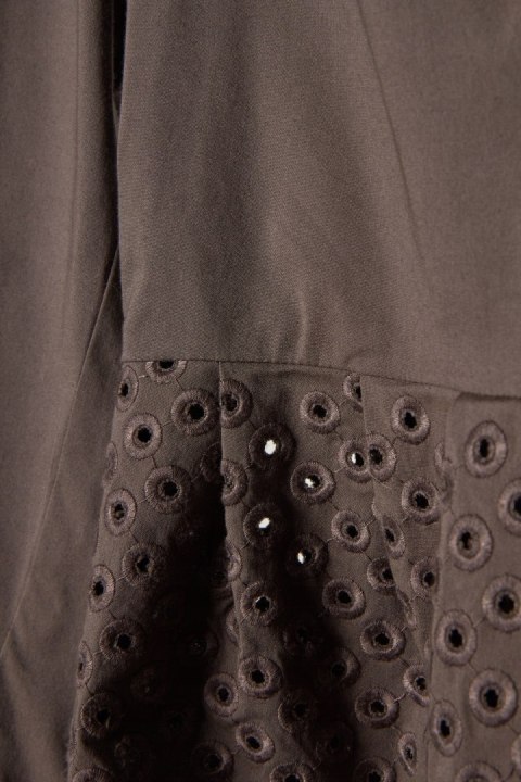 STEFFEN SCHRAUT śliczna bluzka gipiura kolor kawy z mlekiem 36