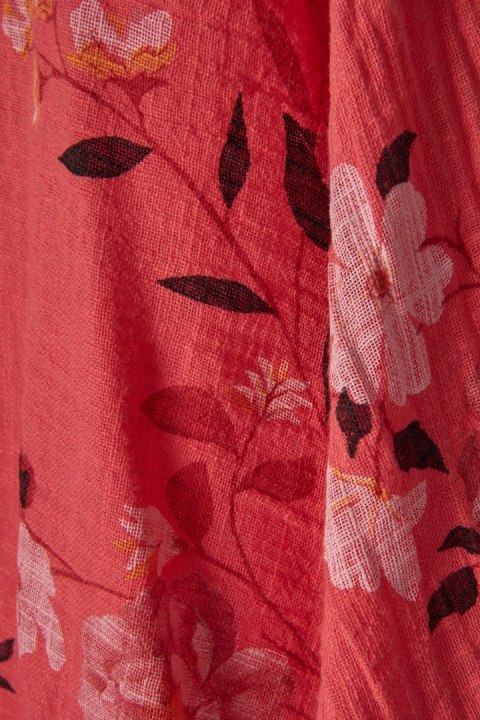 Słodziutka włoska bluzka piękne kwiaty bawełna -XL