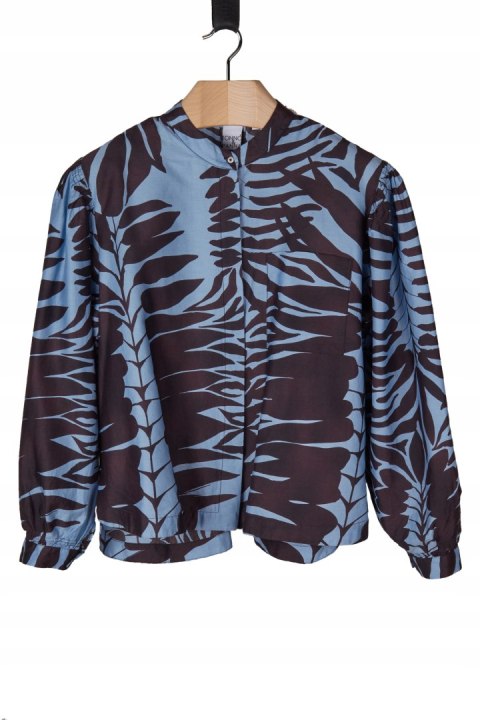 TONNO&PANNA - bluzka koszulowa ciekawy wzór-42