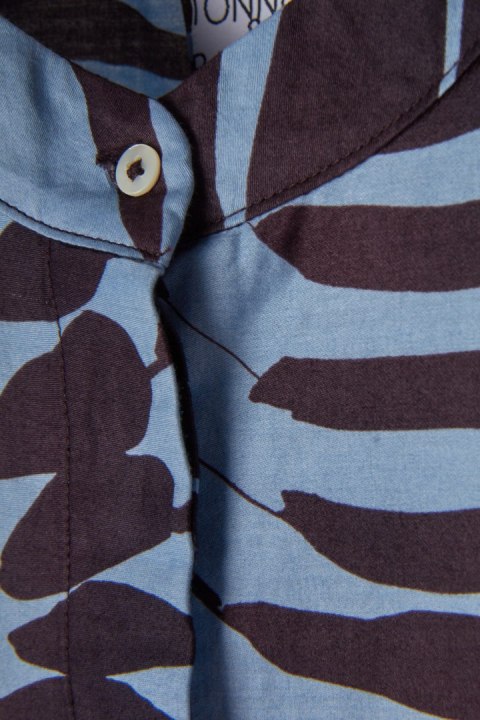 TONNO&PANNA - bluzka koszulowa ciekawy wzór-42