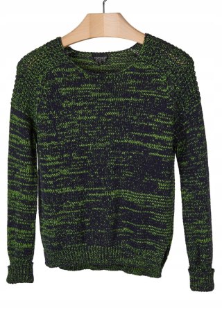 TOPSHOP - wyjątkowy sweter melanż piękny kolor -38