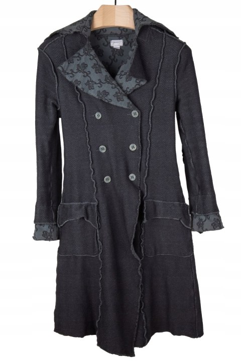 TRANSIT PAR-SUCH - artystyczny płaszcz wełna - S