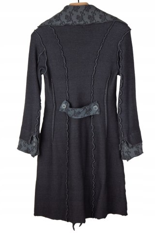 TRANSIT PAR-SUCH - artystyczny płaszcz wełna - S