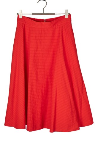 UNIQLO - fenomenalna spódnica czerwień makowa - S