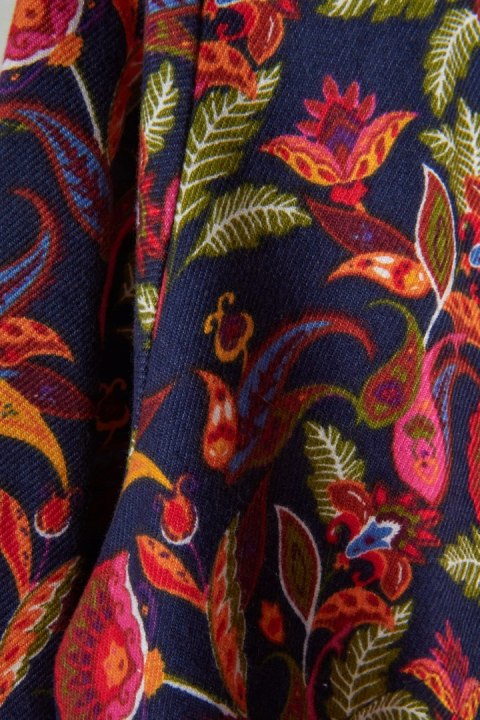 WALBUSCH przyjemnie ciepła bluzka koszulowa bawełna piękne kolory 48