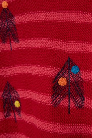 WHITE STUFF - słodziutki sweter piękne hafty bawełna - 36