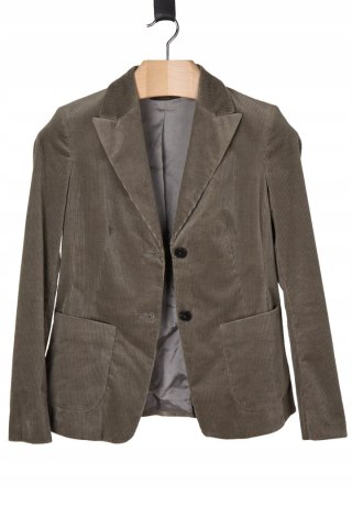 WINDSOR. - luksusowa marynarka sztruks khaki - 36