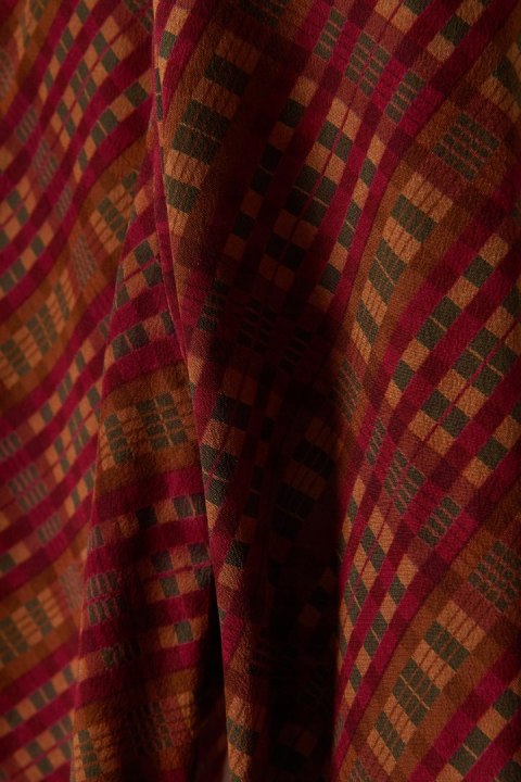 YVES SAINT LAURENT RIVE GAUCHE zjawiskowa bluzka jedwab piękne kolory 36