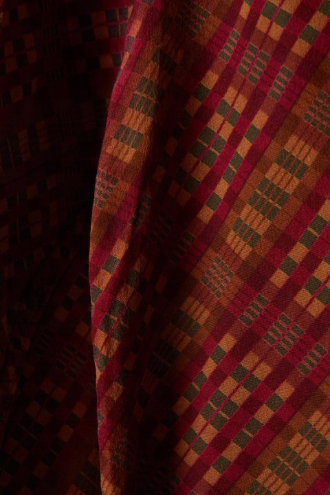 YVES SAINT LAURENT RIVE GAUCHE zjawiskowa bluzka jedwab piękne kolory 36