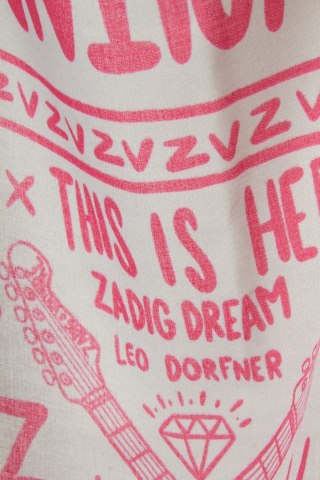 ZADIG&VOLTAIRE PARFUMS kolorowa mięciutka chusta apaszka