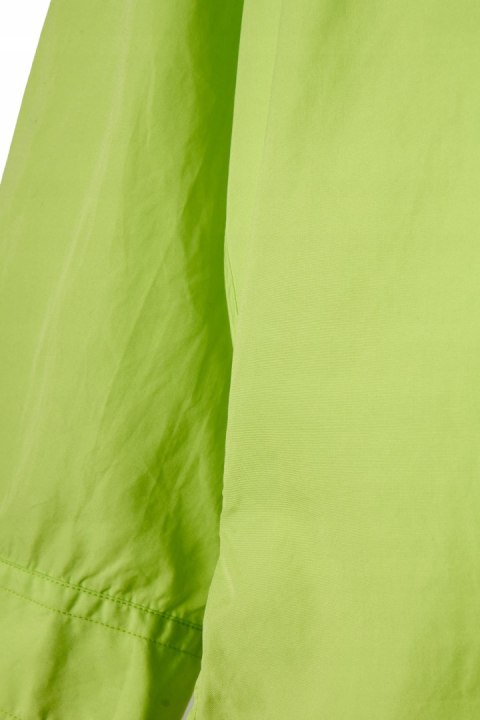 ARKET wyjątkowa bluzka koszulowa neonowa limonka oversize S/M