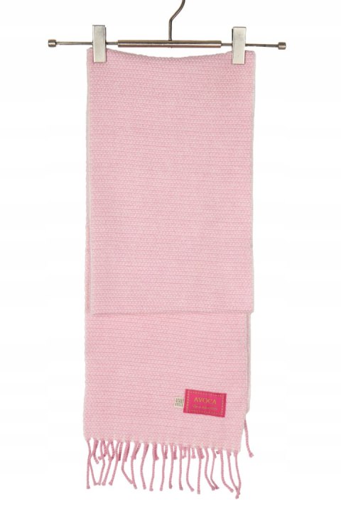AVOCA mięciutki szalik delikatny róż
