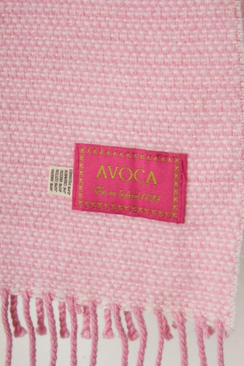 AVOCA mięciutki szalik delikatny róż
