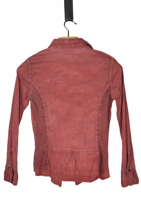 BOTTEGA (ELISA CAVALETTI) niebanalna włoska bluzka róż indyjski M