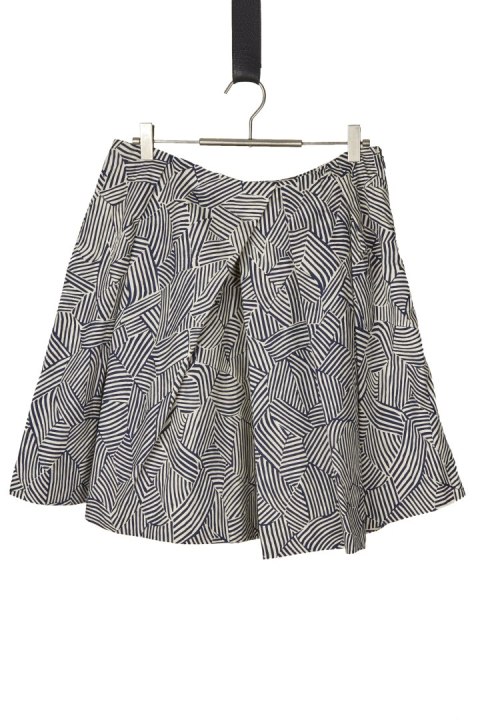 BRUUNS BAZAAR nietuzinkowa spódnica geometryczne wzory 40