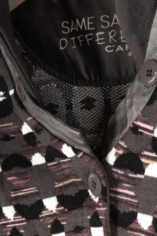 CARLA DU NORD - mięciutki sweter bolerko wełna - L