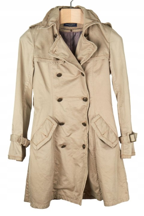 CATHERINE HARNEL- zjawiskowy płaszcz na wiosnę - M