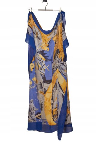 CELINE PARIS luksusowa ogromna chusta jedwab