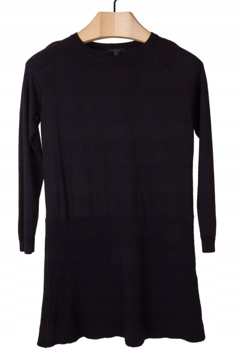 COS - minimalistyczna zawsze modna sukienka delikatna wełna- S