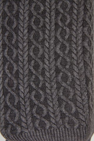 Ciepłe grube rajstopy z wzorem kolor szary 250 den - 2 pary