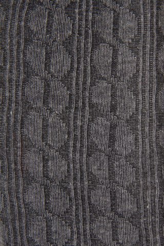 Ciepłe grube rajstopy z wzorem kolor szary 250 den - 2 pary