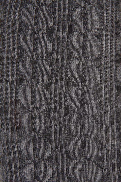 Ciepłe grube rajstopy z wzorem kolor szary 250 den - 2 pary