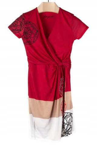 DESIGUAL - oryginalna sukienka piękny kolor- XS/S