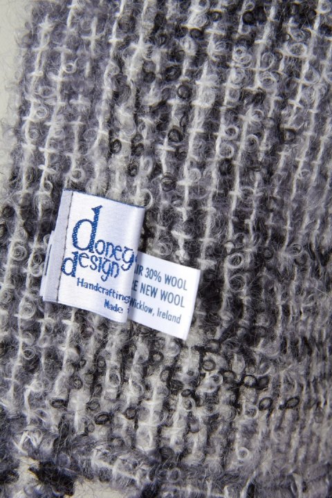 DONEGAL DESIGN IRELAND szal ocieplacz ramion moher wełna