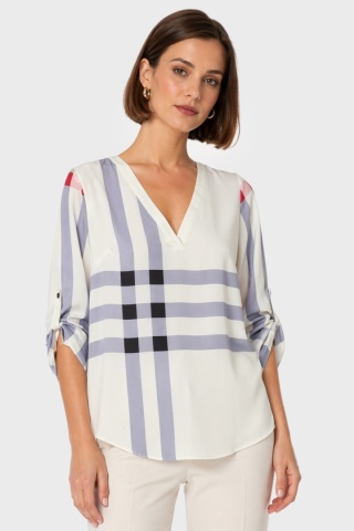 FLORYDAY - oryginalna zwiewna bluzka - M/L