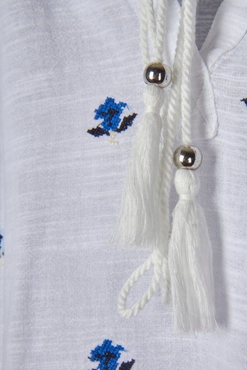 Fenomenalna bluzka bawełna piękne hafty - 42