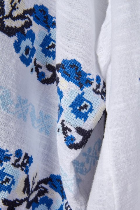 Fenomenalna bluzka bawełna piękne hafty - 42