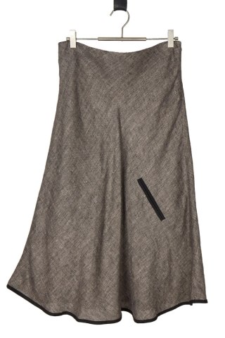 HAUGLAND fantastyczna spódnica lniana z kieszonką S