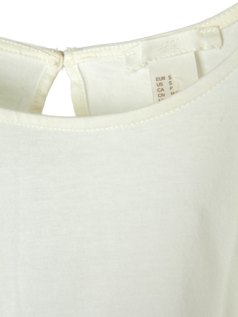 H&M - ciekawa bluzka odkryte ramiona - S/M