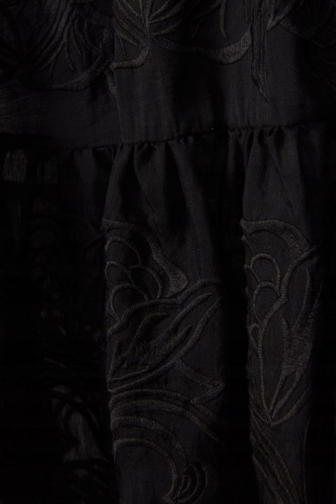 H&M - delikatna tunika piękny haft - S