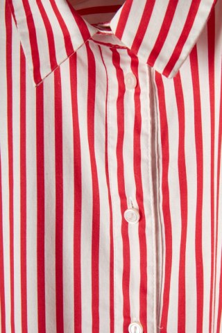 H&M -świetna luźna bluzka koszulowa w paski-42