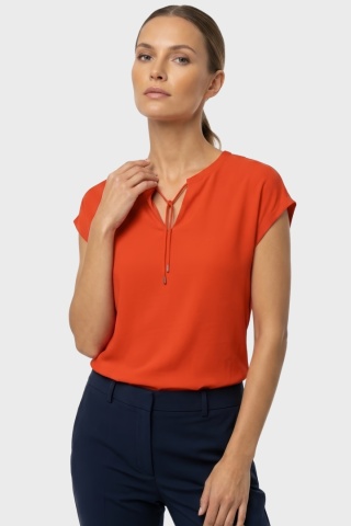 HUGO BOSS - zjawiskowa bluzka piękny kolor - S