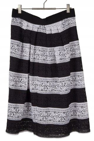 IZABEL LONDON - świetna spódnica koronkowa - 42