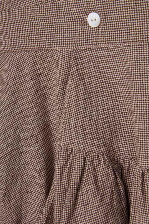 JOVONNA LONDON - niebanalna sukienka len bawełna - XS