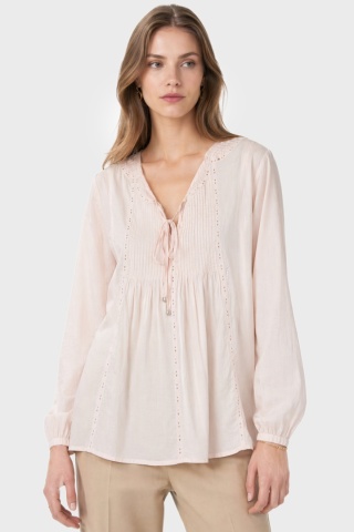 LAURA ASHLEY - delikatna luźna tunika - M/L